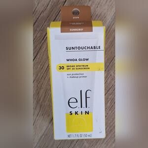 NIB Elf Skin Suntouchable Whoa Glow SPF 30 Sunscreen 1.7 Oz